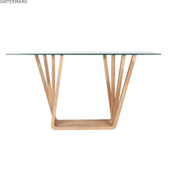 Meuble d'Entrée DKD Home Decor Marron Transparent 145 x 45 x 75 cm