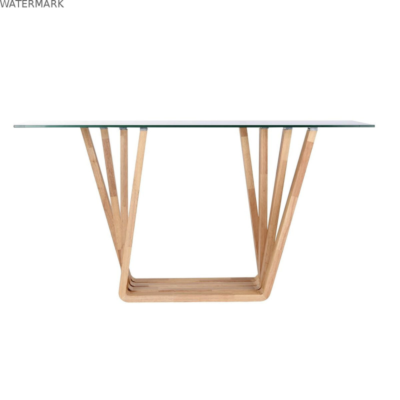 Meuble d'Entrée DKD Home Decor Marron Transparent 145 x 45 x 75 cm