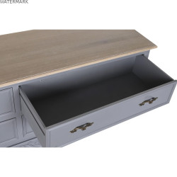 Meubles de télévision DKD Home Decor Gris Naturel 120 x 40 x 56.5 cm 120 x 40 x 56,5 cm