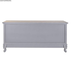 Meubles de télévision DKD Home Decor Gris Naturel 120 x 40 x 56.5 cm 120 x 40 x 56,5 cm