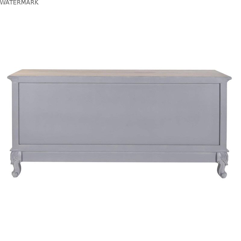 Meubles de télévision DKD Home Decor Gris Naturel 120 x 40 x 56.5 cm 120 x 40 x 56,5 cm