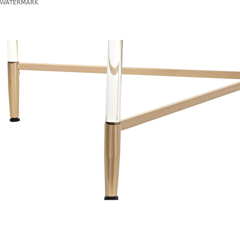 Table Basse DKD Home Decor Métal Acrylique Glamour (120 x 70 x 45 cm)