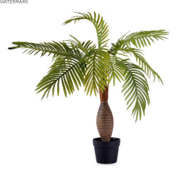 Plante décorative Ibergarden BRS-ADG193 Plastique Câble de fer Palmier 100 x 100 x 100 cm