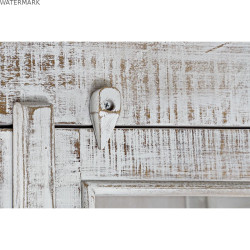 Présentoir DKD Home Decor 90 x 45 x 180 cm Verre Bois de manguier