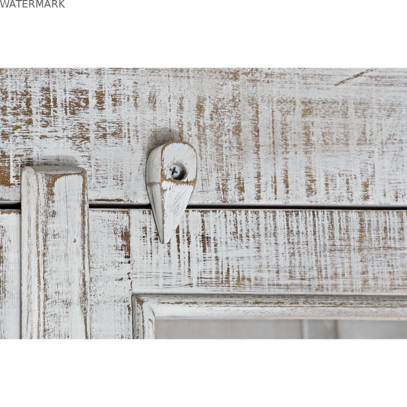Présentoir DKD Home Decor 90 x 45 x 180 cm Verre Bois de manguier