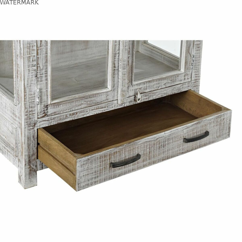 Présentoir DKD Home Decor 90 x 45 x 180 cm Verre Bois de manguier