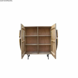Buffet DKD Home Decor Doré Marron Bois de manguier (100 x 45 x 120 cm)