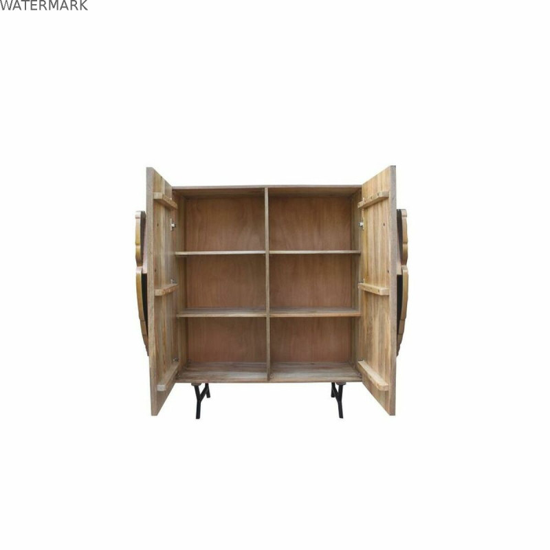 Buffet DKD Home Decor Doré Marron Bois de manguier (100 x 45 x 120 cm)