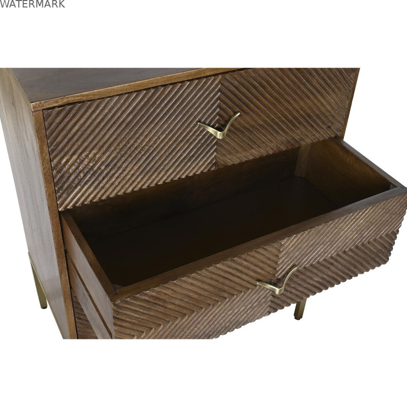 Commode DKD Home Decor Métal Bois de manguier (70 x 40 x 90 cm)