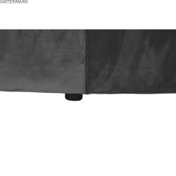 Banquette DKD Home Decor Gris Bois MDF 125 x 53 x 46,5 cm