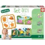 Set de 3 jeux éducatifs - EDUCA - Set Baby 3 en 1