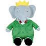 Peluche - JEMINI - Peluche Éléphant Babar +/- 40 cm - En peluche douce - Idéale pour créer des histoires et décorer la chambre !