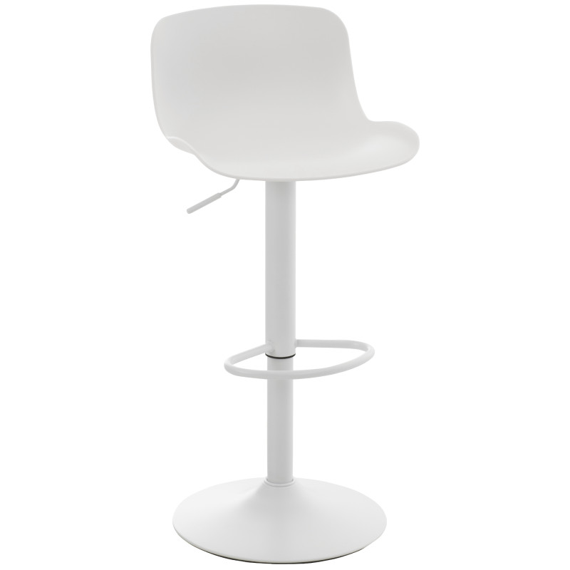 Tabouret de bar Almada blanc