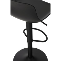 Tabouret de bar Almada noir