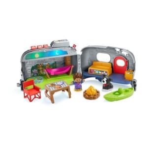 Fisher-Price - Little People - Caravane D'Apprentissage Lumineuse - Jouet D'Éveil - 12 Mois Et + HJN40