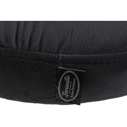 Tabouret de bar Ponte velours noir noir