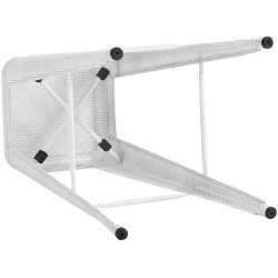 Tabouret de bar Fletcher blanc