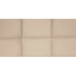 Lot de 2 tabourets de bar Tover, simili cuir crème