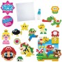 Aquabeads - La box Super Mario - Jouet - Vert - Licence Super Mario - Convient aux enfants a partir de 4 ans