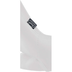Tabouret de bar Milet en cuir artificiel blanc