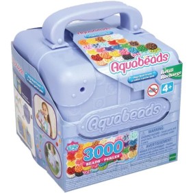 Loisir créatif - AQUABEADS - Coffre a perles 3000 - Multicolore - Enfant