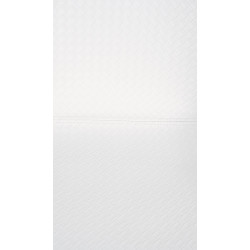 Lot de 2 tabourets de bar Loft simili cuir blanc