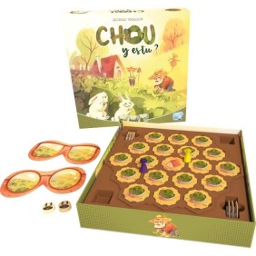 Chou y es tu  - Asmodee - Jeu simple d'observation et de strategie - Des 6 ans