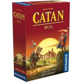 Jeu de société - ASMODEE - Catan Duel - a partir de 10 ans - 2 joueurs - 30 a 75 minutes