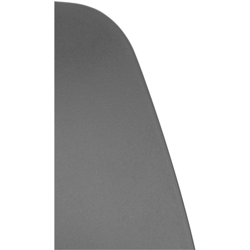 Tabouret de bar en plastique Gilbert gris
