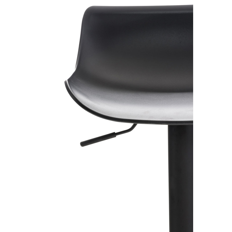 Lot de 2 tabourets de bar Aveiro noir