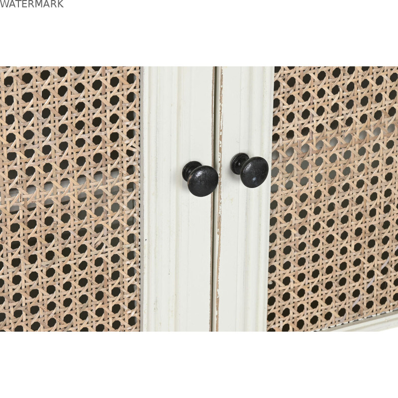 Buffet Home ESPRIT Blanc Naturel 180 x 40 x 85 cm