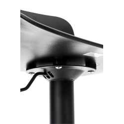 Lot de 2 tabourets de bar Almada noir