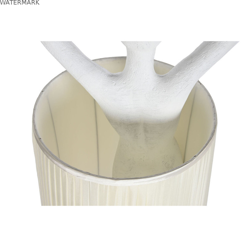 Lampadaire Home ESPRIT Blanc Résine 50 W 220 V 46 x 41 x 137,5 cm