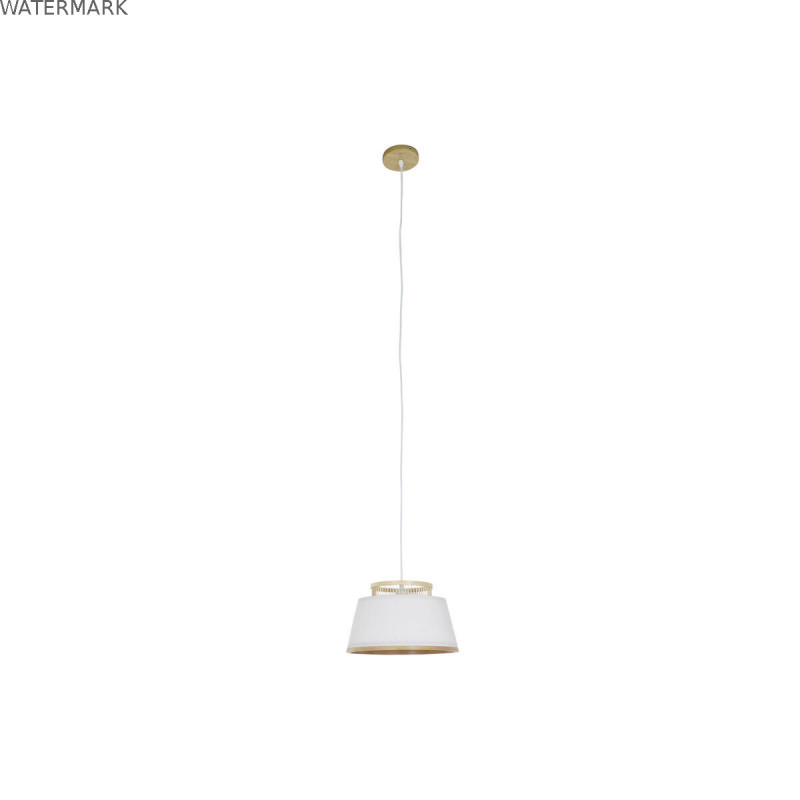 Suspension DKD Home Decor Blanc Marron Naturel Bambou 50 W 30 x 30 x 20 cm Suspension DKD Home Decor Blanc Marron Naturel Bambou 50 W 30 x 30 x 20 cm