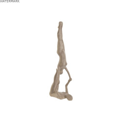 Figurine Décorative Home ESPRIT Beige Yoga 29,5 x 8 x 28 cm