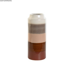 Vase Home ESPRIT Multicouleur Grès 13 x 13 x 31 cm
