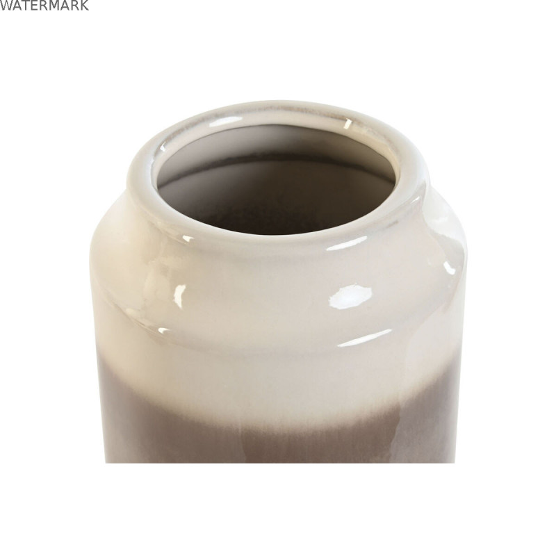 Vase Home ESPRIT Multicouleur Grès 13 x 13 x 31 cm