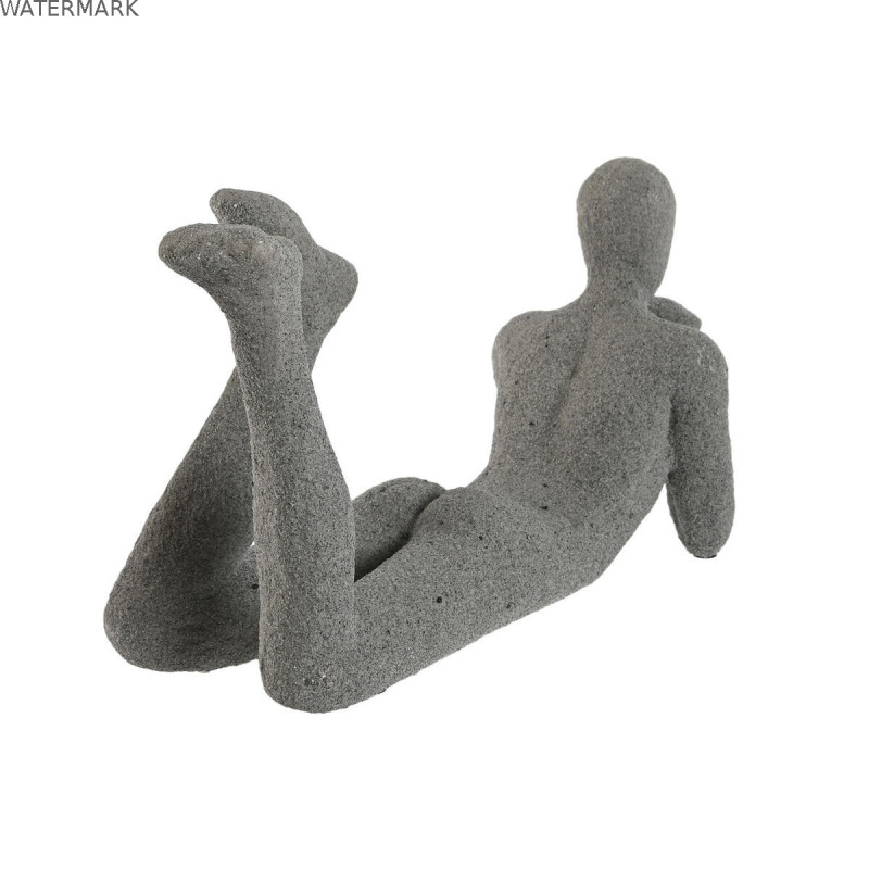 Figurine Décorative Home ESPRIT Gris 39 x 13,5 x 20,8 cm