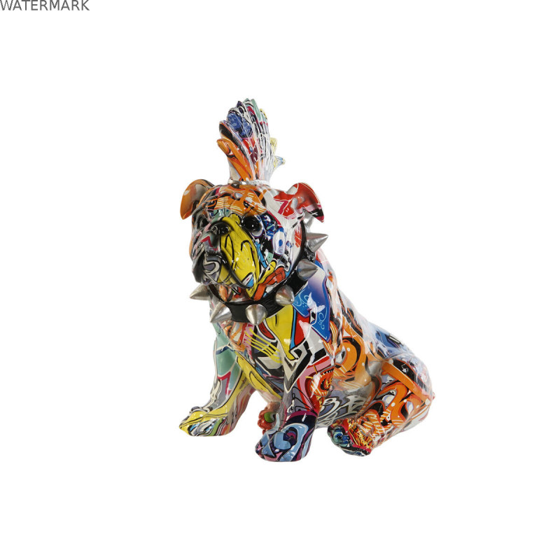 Figurine Décorative Home ESPRIT Multicouleur Chien 17 x 25 x 27 cm Figurine Décorative Home ESPRIT Multicouleur Chien 17 x 25 x 27 cm