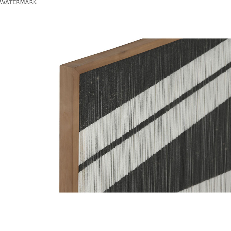 Cadre Home ESPRIT Rayures Urbaine 60 x 3 x 60 cm (2 Unités)