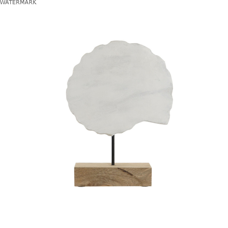 Figurine Décorative Home ESPRIT Blanc Naturel méditerranéen Conque 29 x 7,5 x 38,5 cm