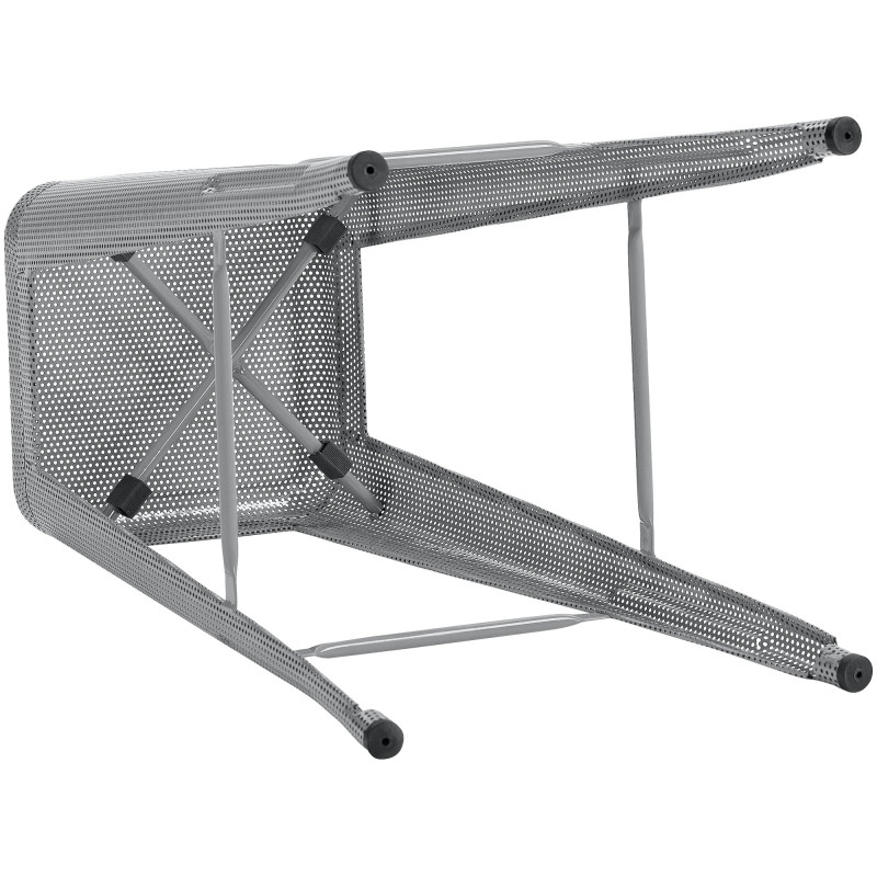 Tabouret de bar argenté Fletcher