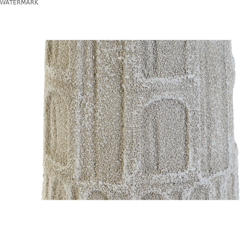 Vase Home ESPRIT Blanc Résine 15 x 15 x 41 cm