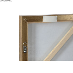 Cadre Home ESPRIT Abstrait Moderne 100 x 4 x 100 cm (2 Unités)
