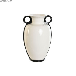 Vase Home ESPRIT Bicolore Céramique Moderne 16 x 15 x 26 cm