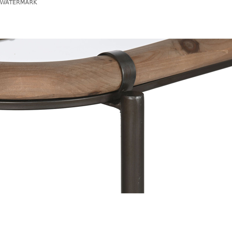 Meuble d'Entrée Home ESPRIT Noir 131 x 36 x 81 cm
