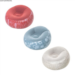 Bestway Fauteuil Gonflable Géant Fashion Couleur Assortie 112x112x66 cm Intérieur 75052