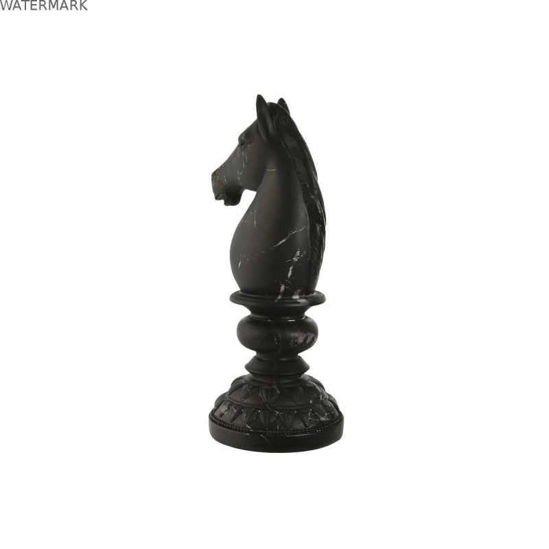 Figurine Décorative Home ESPRIT Noir Cheval 13 x 13 x 33 cm