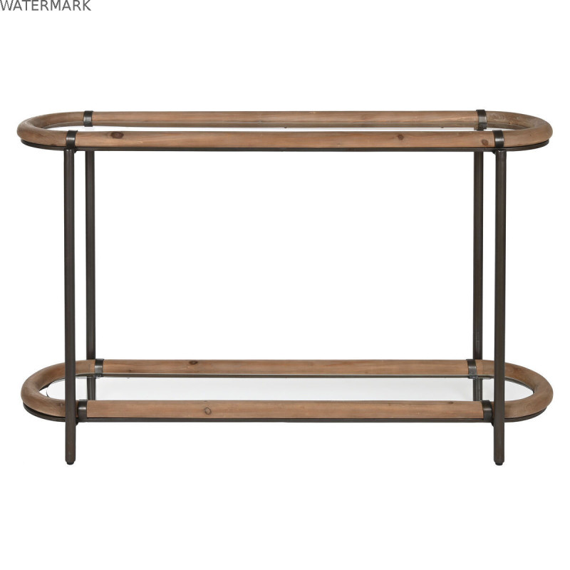 Meuble d'Entrée Home ESPRIT Noir 131 x 36 x 81 cm