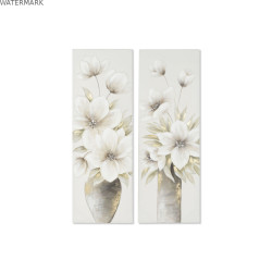 Cadre Home ESPRIT Vase Traditionnel 40 x 3 x 120 cm (2 Unités)